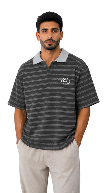 Striped Polo T-Shirt