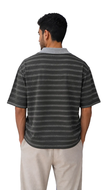 Striped Polo T-Shirt