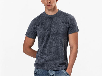 Velvet Textured Slim Fit T-Shirt