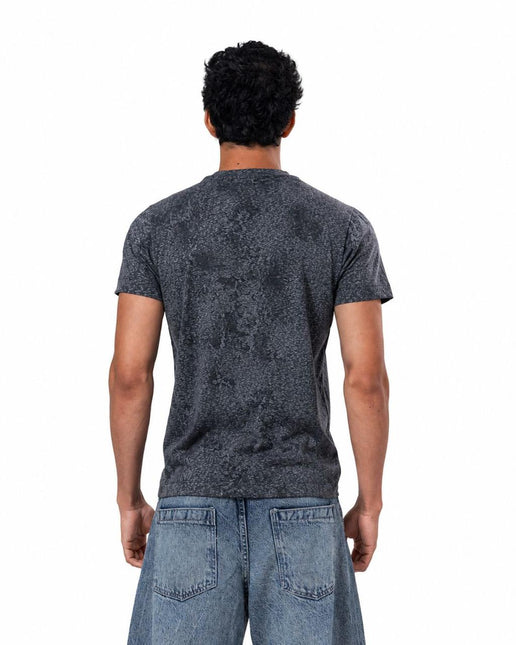Velvet Textured Slim Fit T-Shirt