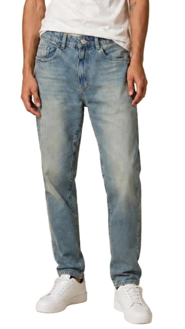 Washed Basic Slim Fit Jeans