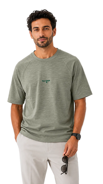 Crew Neck box Fit The Origin Printed T-Shirt