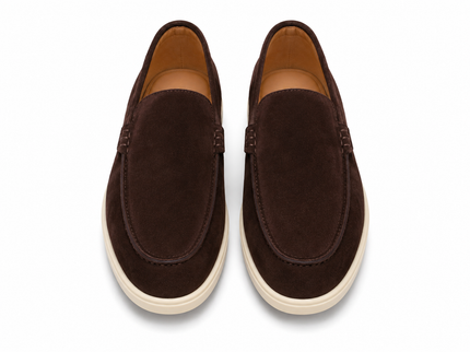 CloudStep Suede Slip-On Loafers