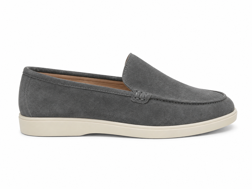 CloudStep Suede Slip-On Loafers
