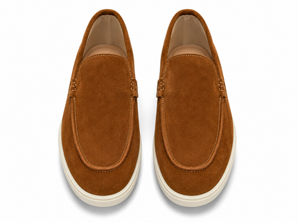 CloudStep Suede Slip-On Loafers
