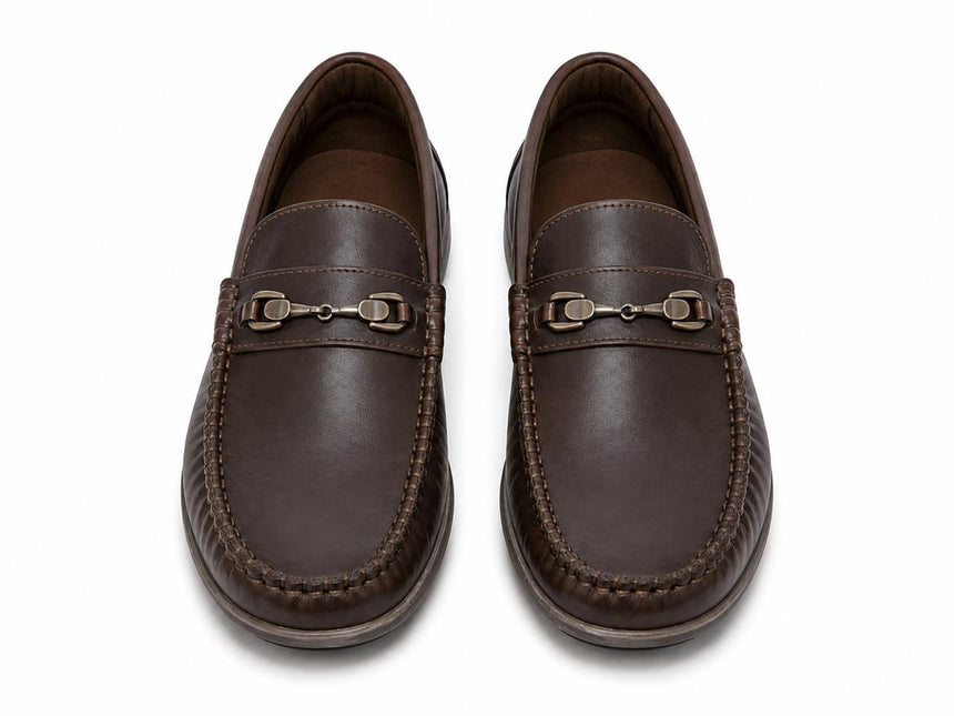 Metal Detail Loafers