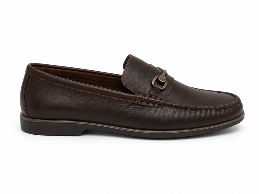 Metal Detail Loafers