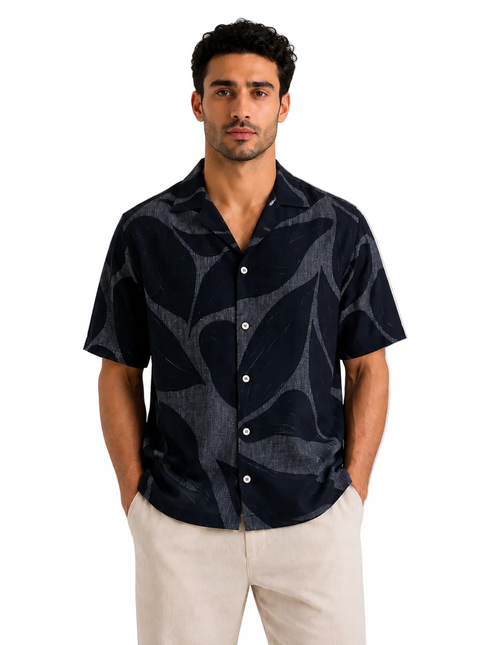 Dark Leaf Relaxed Fit Shirt