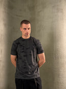 Velvet Textured Slim Fit T-Shirt