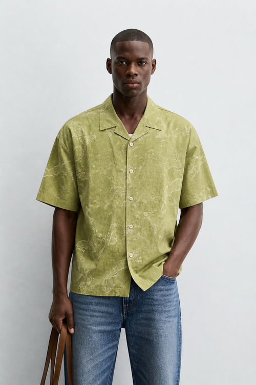Sunwashed Resort Shirt – Box Fit