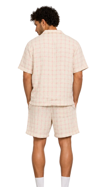 Check Textured Resort Set