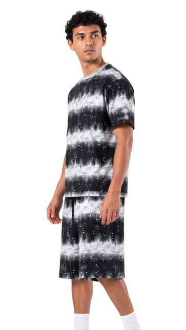 Distressed Stripe Co-Ord Set