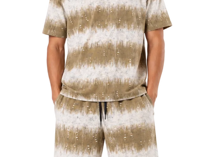 Distressed Stripe Co-Ord Set