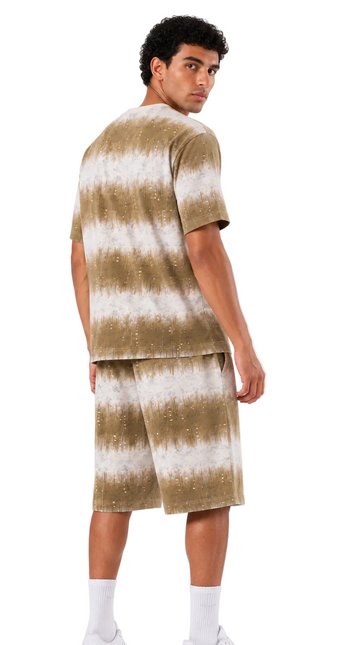 Distressed Stripe Co-Ord Set