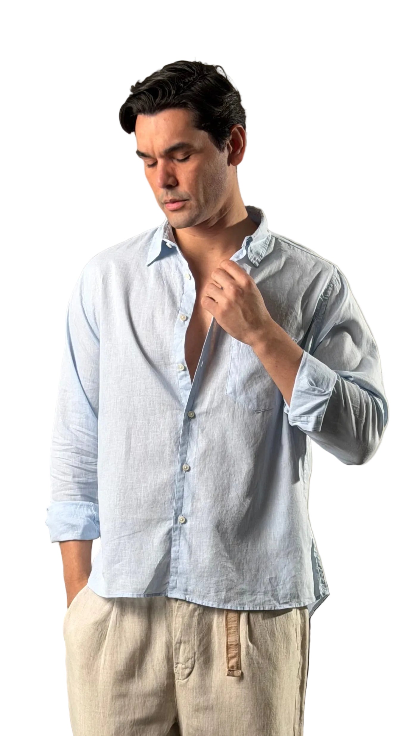 Premium Linen Long Sleeve Shirt