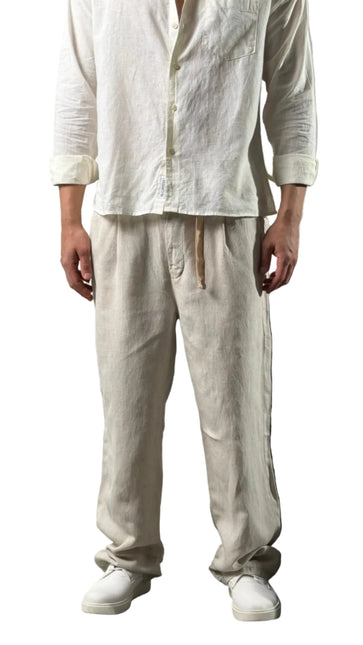 Relaxed Linen Blend Pants
