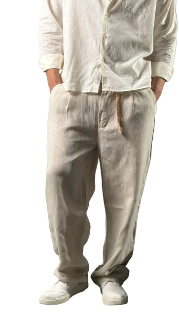 Relaxed Linen Blend Pants