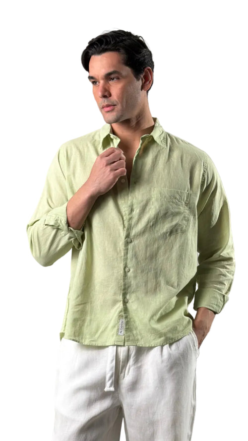 Premium Linen Long Sleeve Shirt