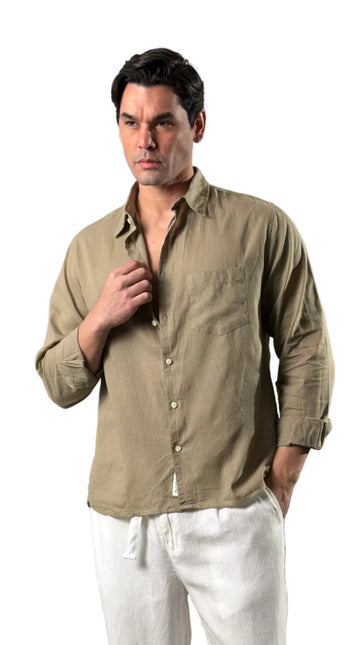 Premium Linen Long Sleeve Shirt