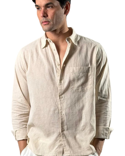 Premium Linen Long Sleeve Shirt
