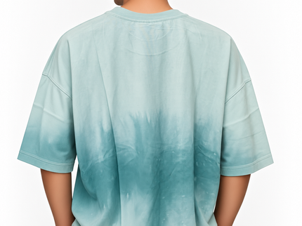 Aqua Mist Wash Oversized T-Shirt