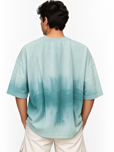 Aqua Mist Wash Oversized T-Shirt
