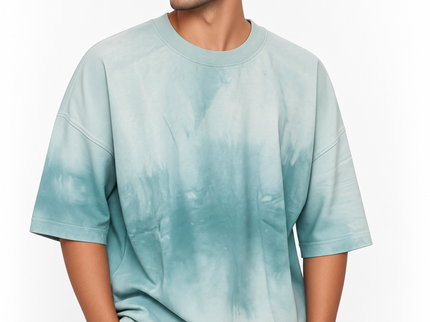 Aqua Mist Wash Oversized T-Shirt