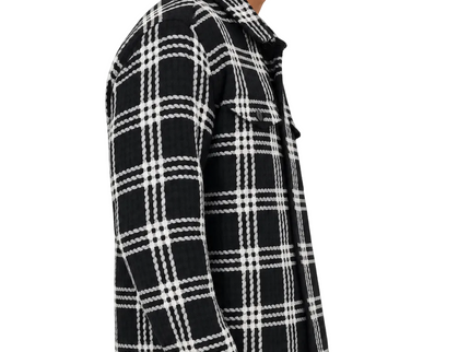 Heritage Grid Wool Jacket Over Shirt