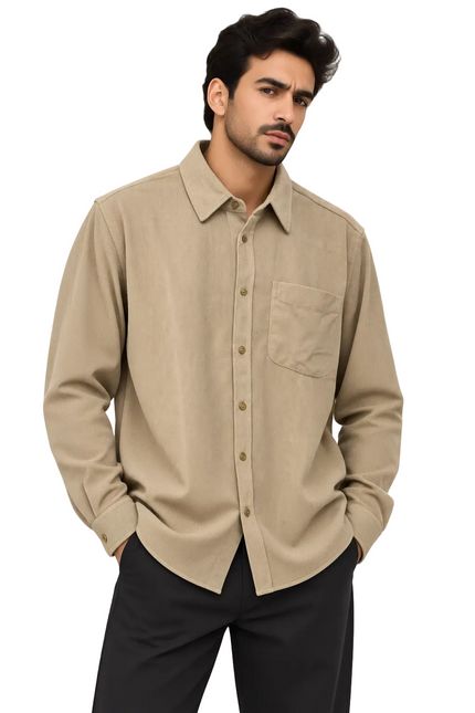 Linear Velvet Shirt