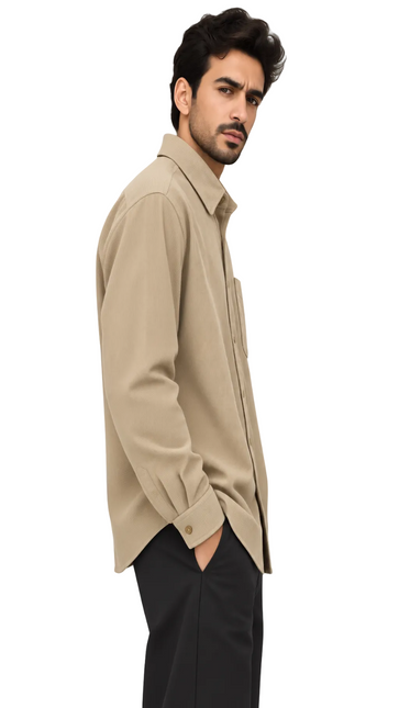 Linear Velvet Shirt