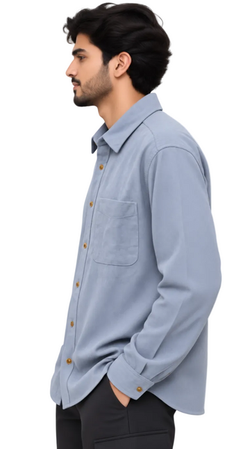 Linear Velvet Shirt