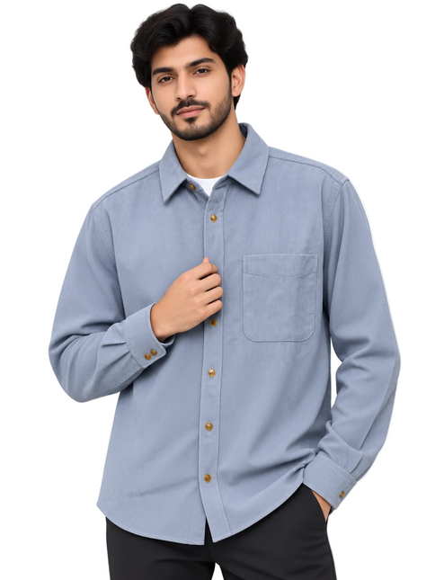 Linear Velvet Shirt