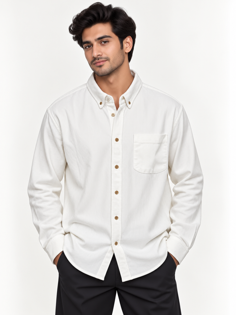 Linear Velvet Shirt