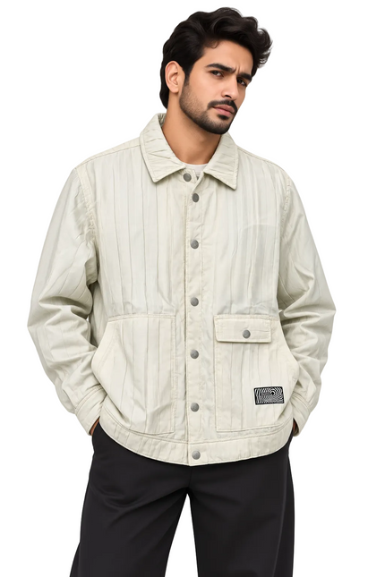 Linear Texture Utility Jacket