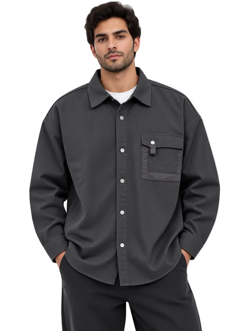 Sage Utility Classy Overshirt
