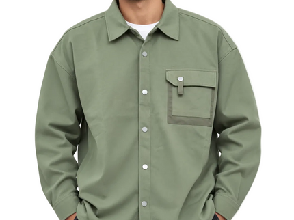 Sage Utility Classy Overshirt