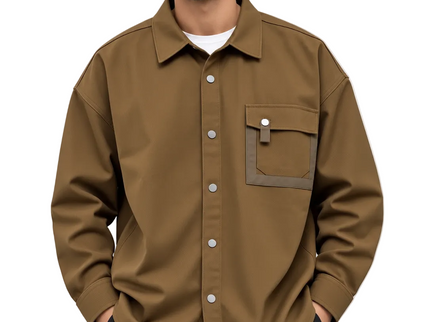 Sage Utility Classy Overshirt