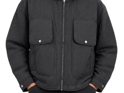 Urban Quilted Hooded Utility Jacket