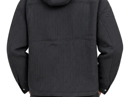 Urban Quilted Hooded Utility Jacket