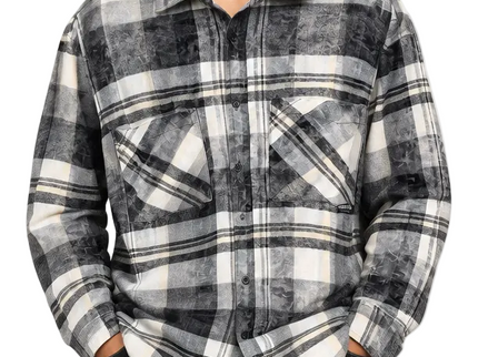 Abstract Patchwork Overshirt