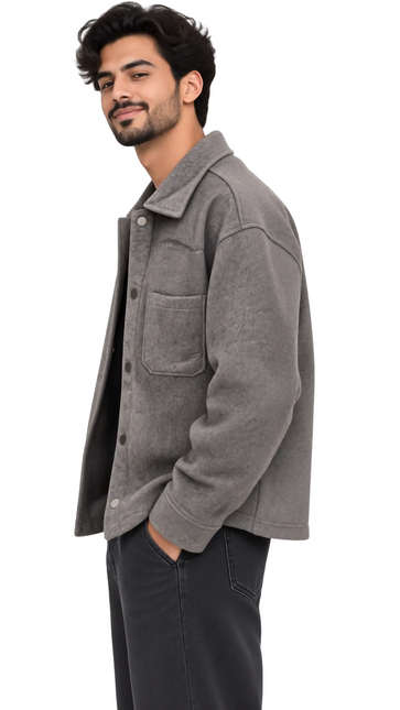 Textured Premium Utility Jacket