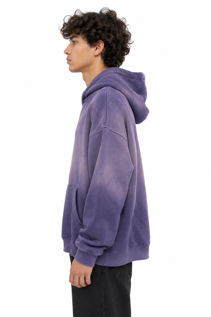 CATCH Washed Purple Hoodie – NO.2 Edition