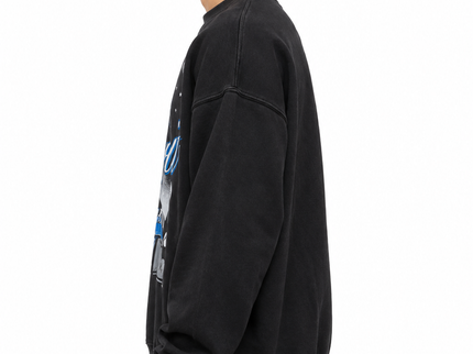 CATCH Detroit Lions Graphic Sweatshirt – Washed Black