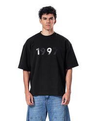 Crew Neck Oversized Fit 1997 Printed T-Shirt