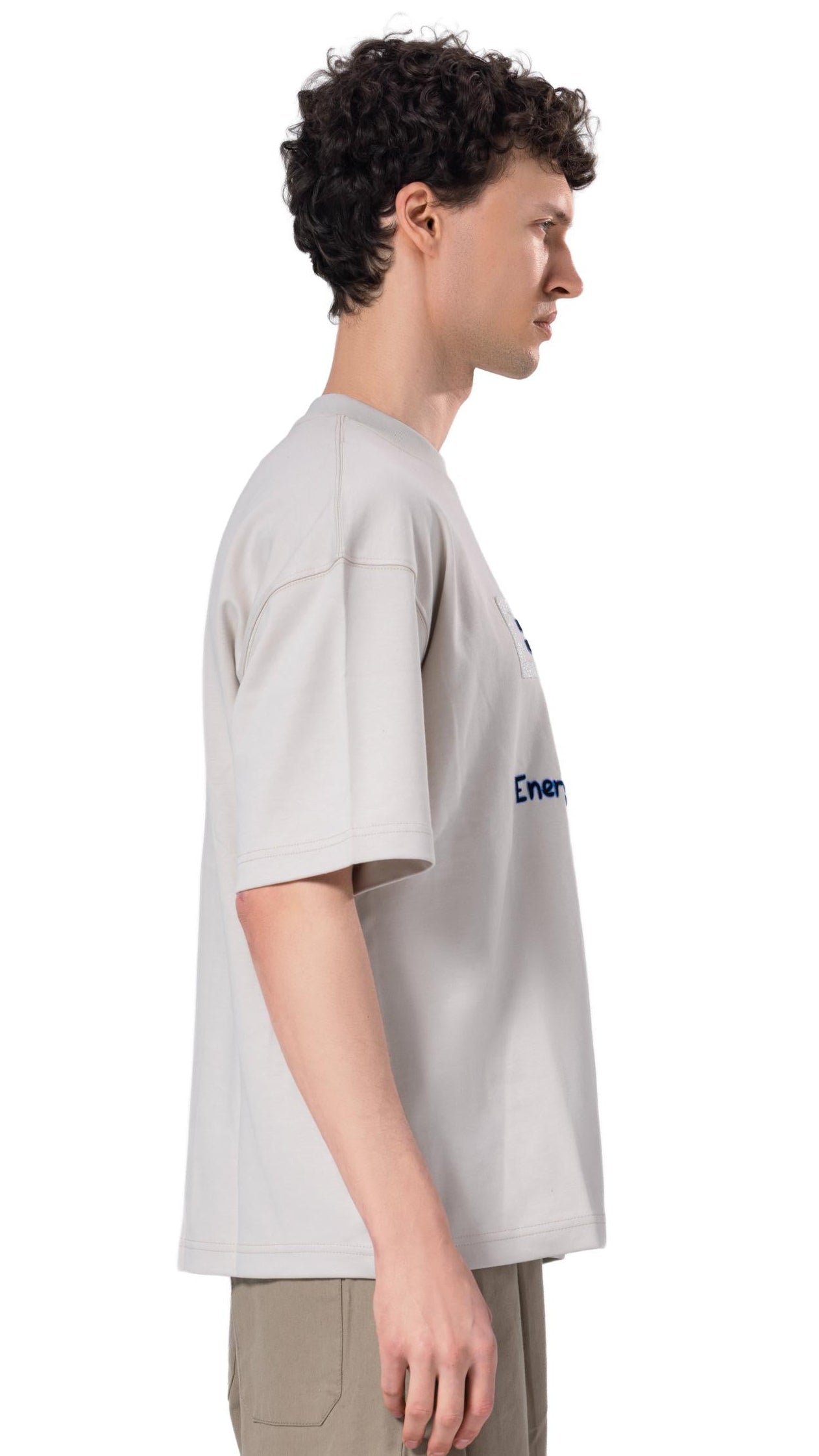 Crew Neck Oversized Fit Stylish Printed T-Shirt