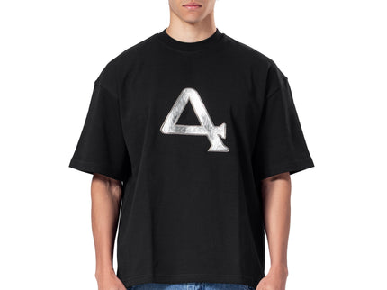 Crew Neck Oversized Bold Fit Printed T-Shirt