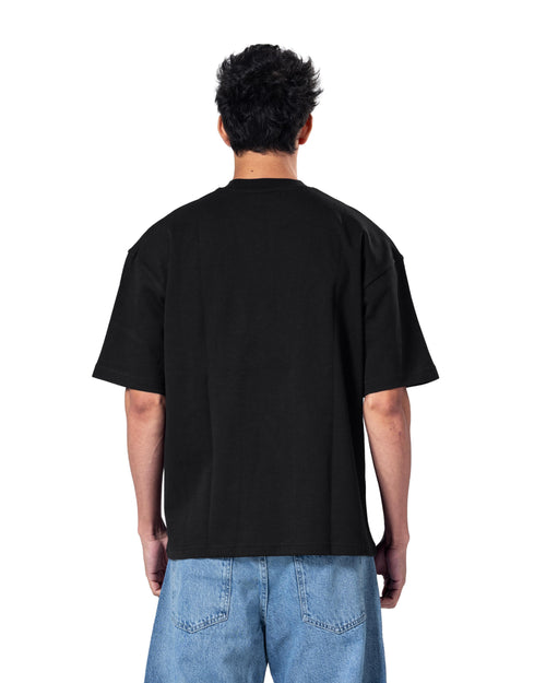 Crew Neck Oversized Bold Fit Printed T-Shirt