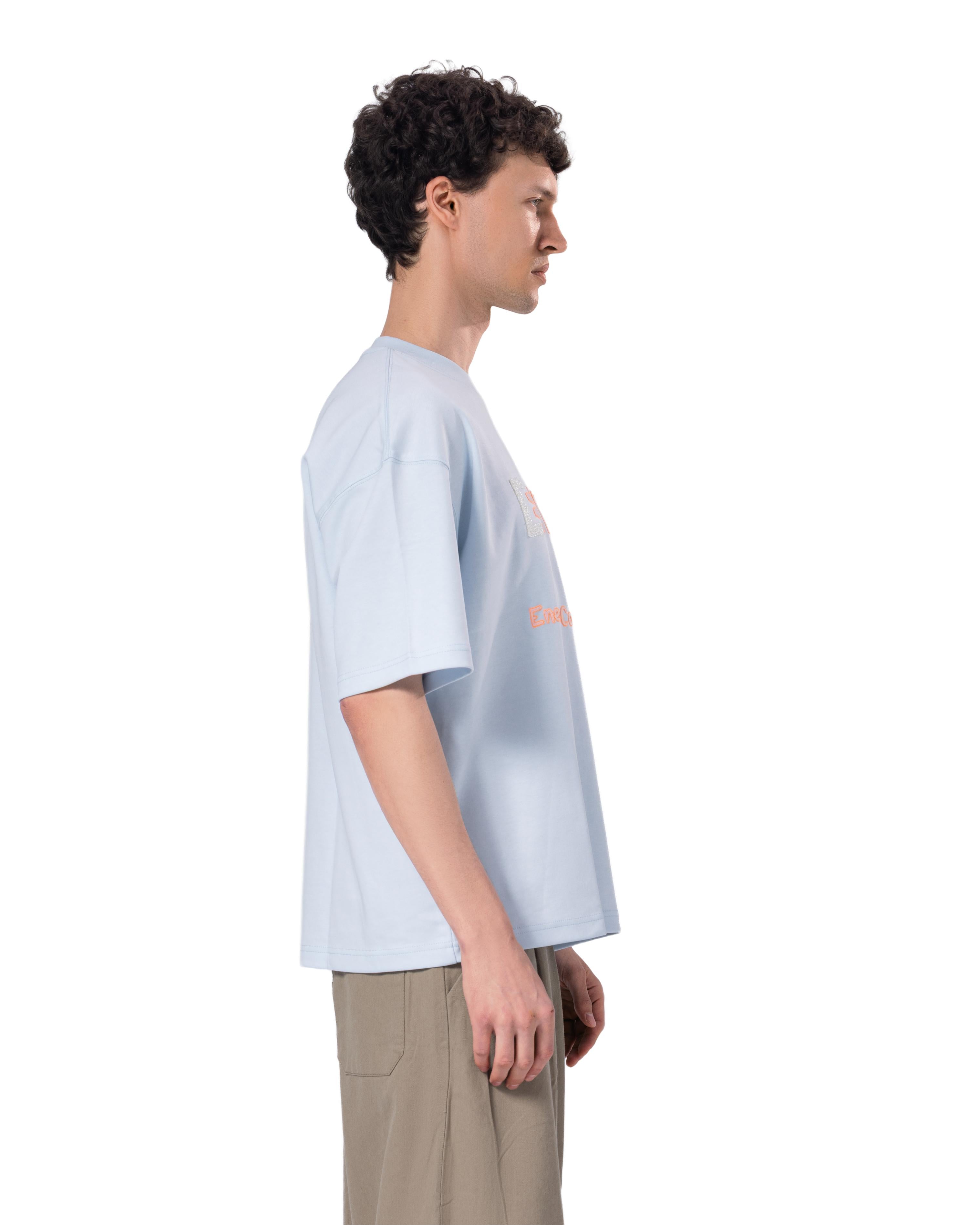 Crew Neck Oversized Fit Stylish Printed T-Shirt