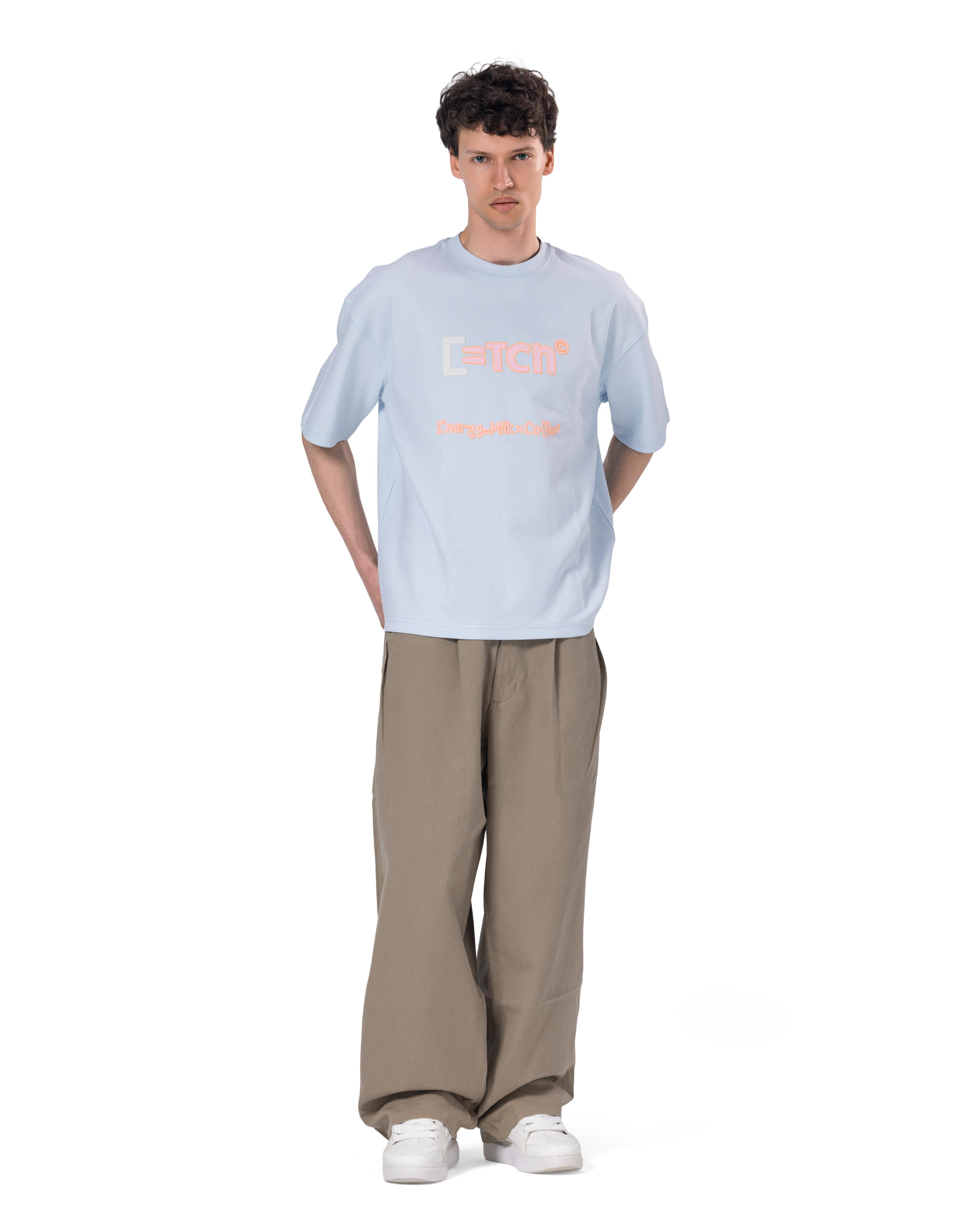Crew Neck Oversized Fit Stylish Printed T-Shirt