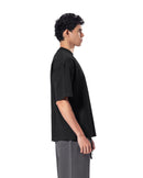 Crew Neck Oversized Fit Creek Printed T-Shirt